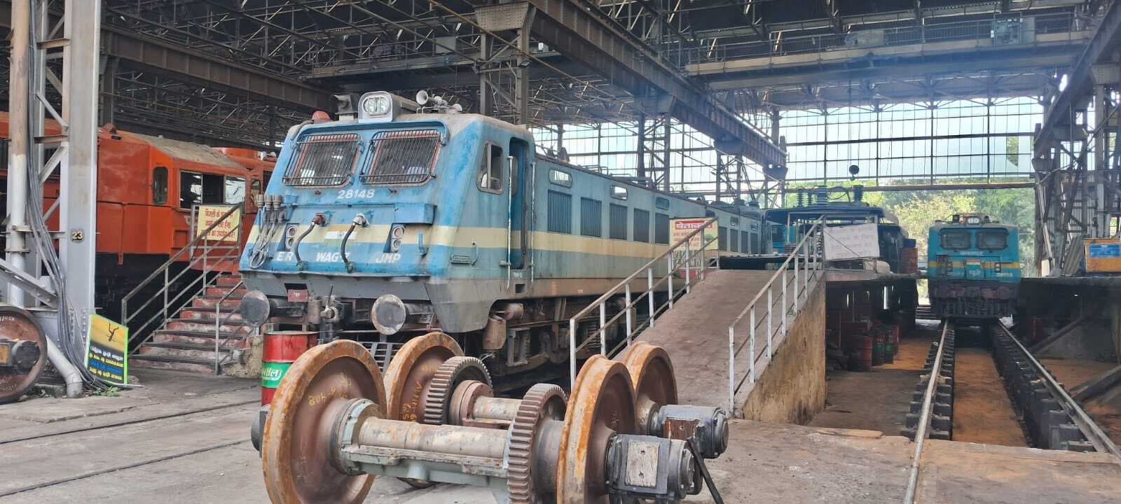 47 करोड़ की लागत से जमालपुर में 200 इलेक्ट्रिक लोको के लिए तैयार होगा इंफ्रास्ट्रक्चर