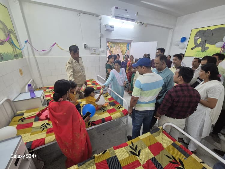 Deoghar news :  जसीडीह सीएचसी में एमटीसी का उद्घाटन, कुपोषित बच्चों को मिलेगी चिकित्सा सुविधा