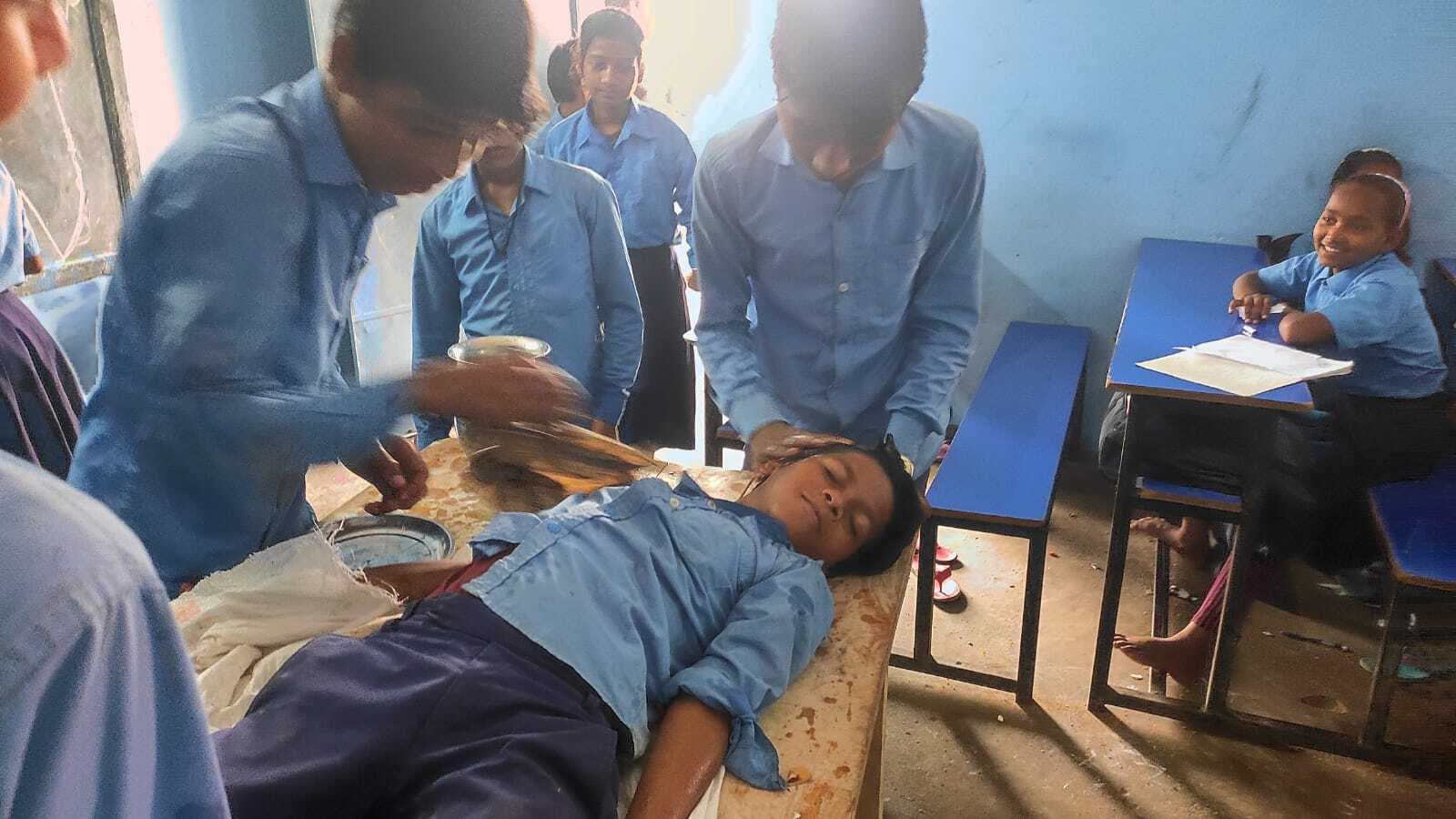 सुरक्षित शनिवार के तहत खतरों से निबटने की दी गयी जानकारी