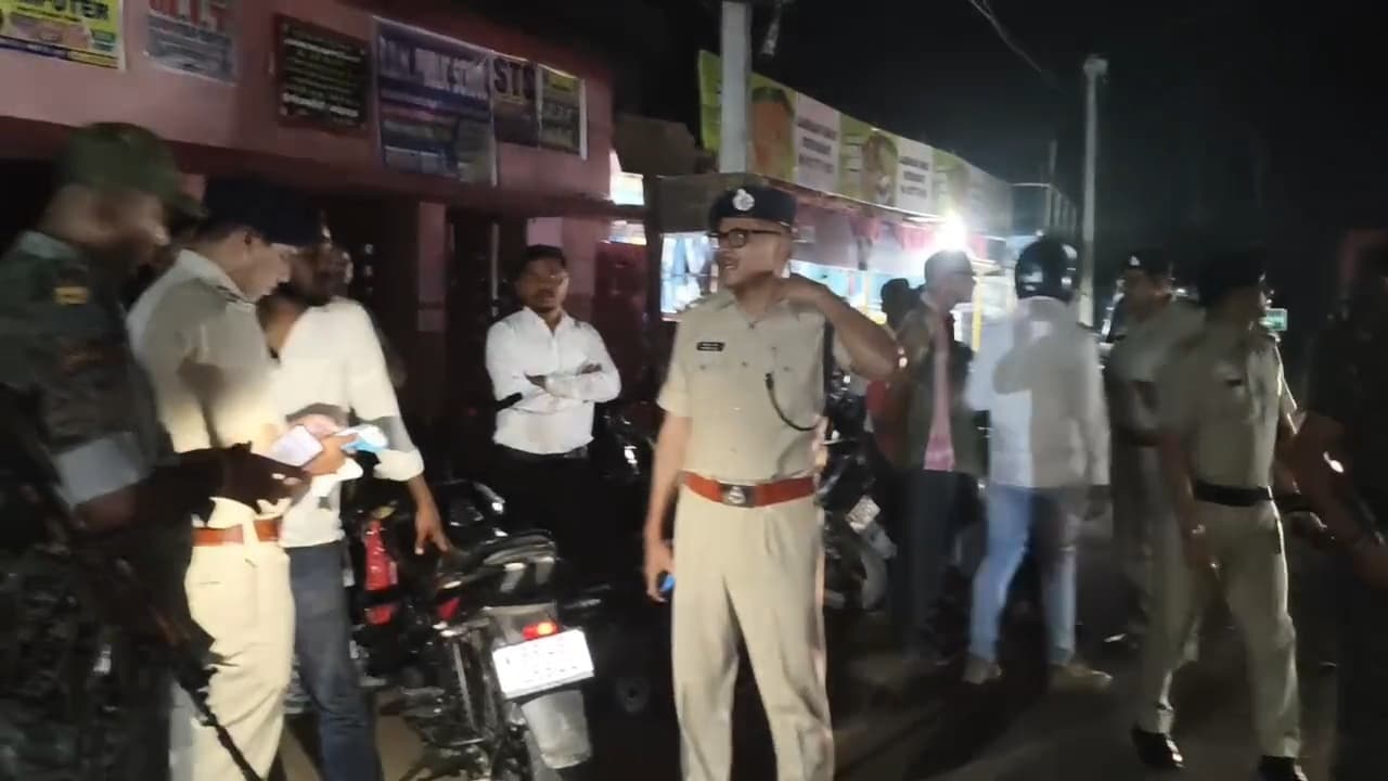 पुलिस का रातभर चला विशेष जांच अभियान