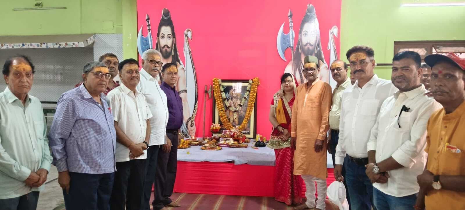 मारवाड़ी ब्राह्मण मंडल ट्रस्ट ने भगवान परशुराम जन्मोत्सव मनाया