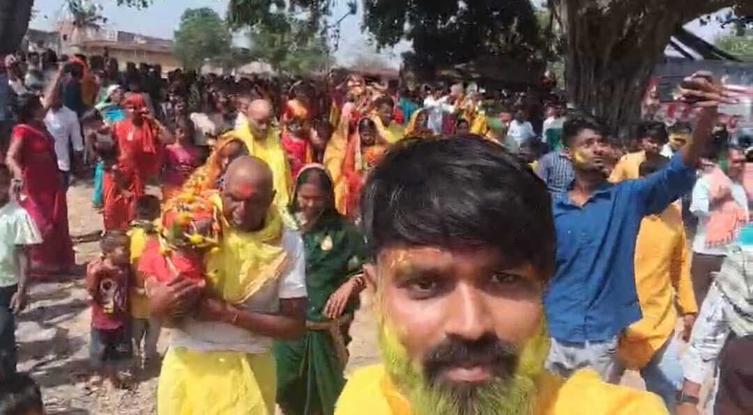 कलश-विसर्जन के साथ दो दिवसीय अखंड संकीर्तन समापन
