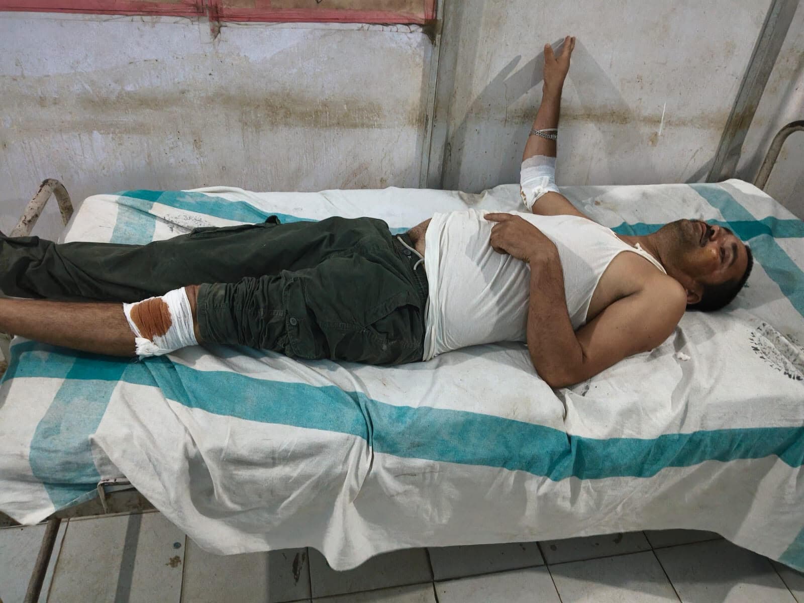 ठेकेदार से मारपीट कर 30 हजार की लूट