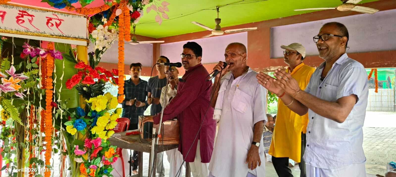 अक्षय तृतीया पर मां काली मंदिर में अष्टयाम शुरू, भक्ति में डूबा क्षेत्र