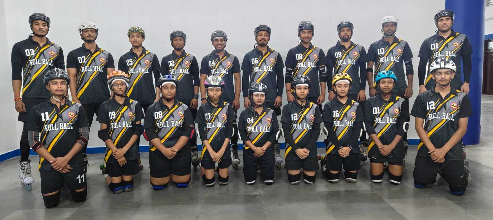 Jamshedpur sports news : झारखंड सीनियर रोलबॉल टीम घोषित, लवली व करण बने कप्तान