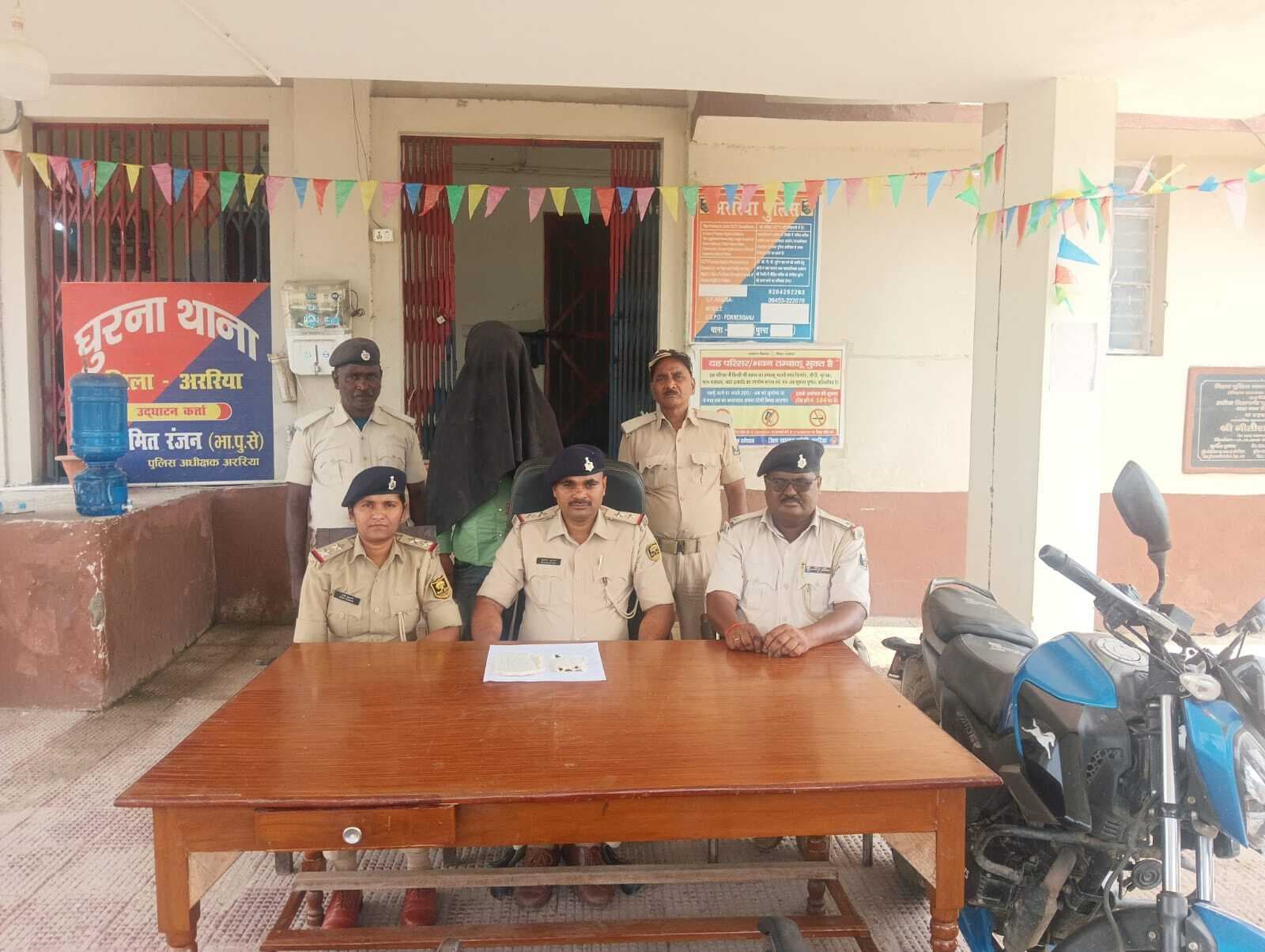 6.19 ग्राम स्मैक के साथ तस्कर गिरफ्तार