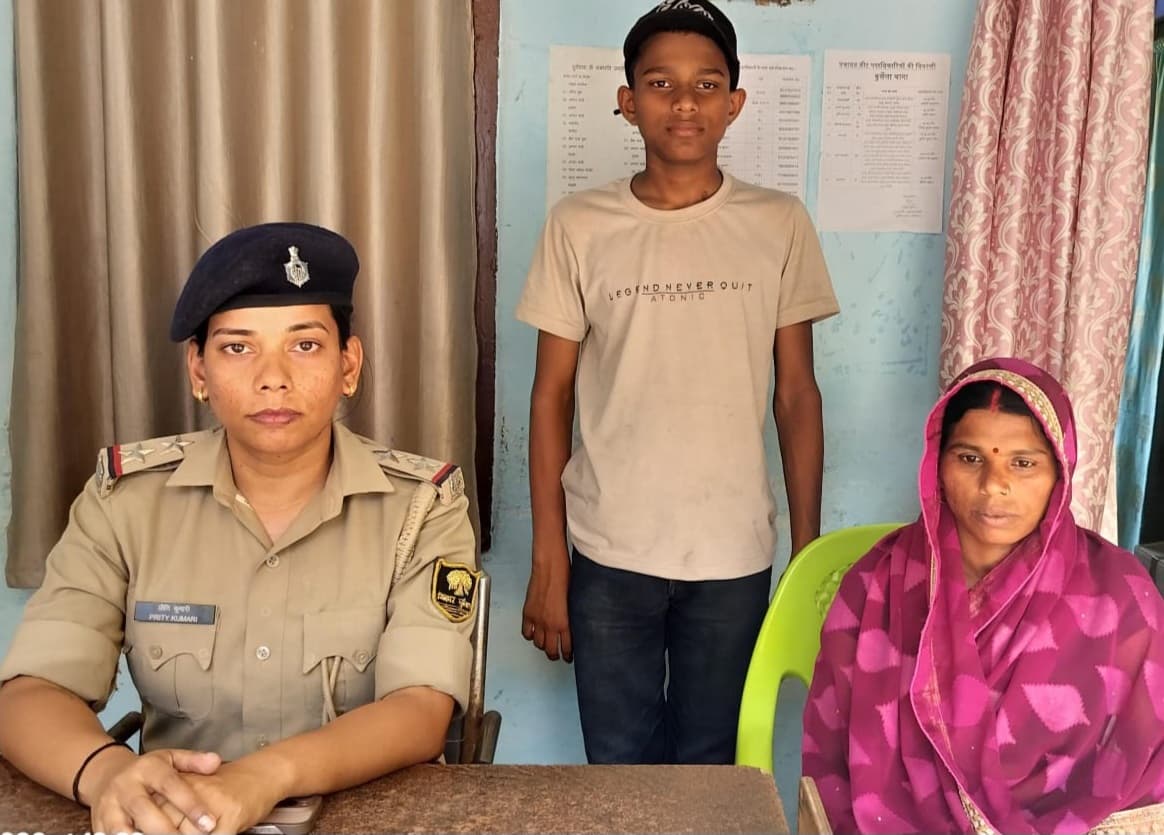 बल्थी महेशपुर गांव से लापता छात्र 15वें दिन बनारस से हुआ बरामद