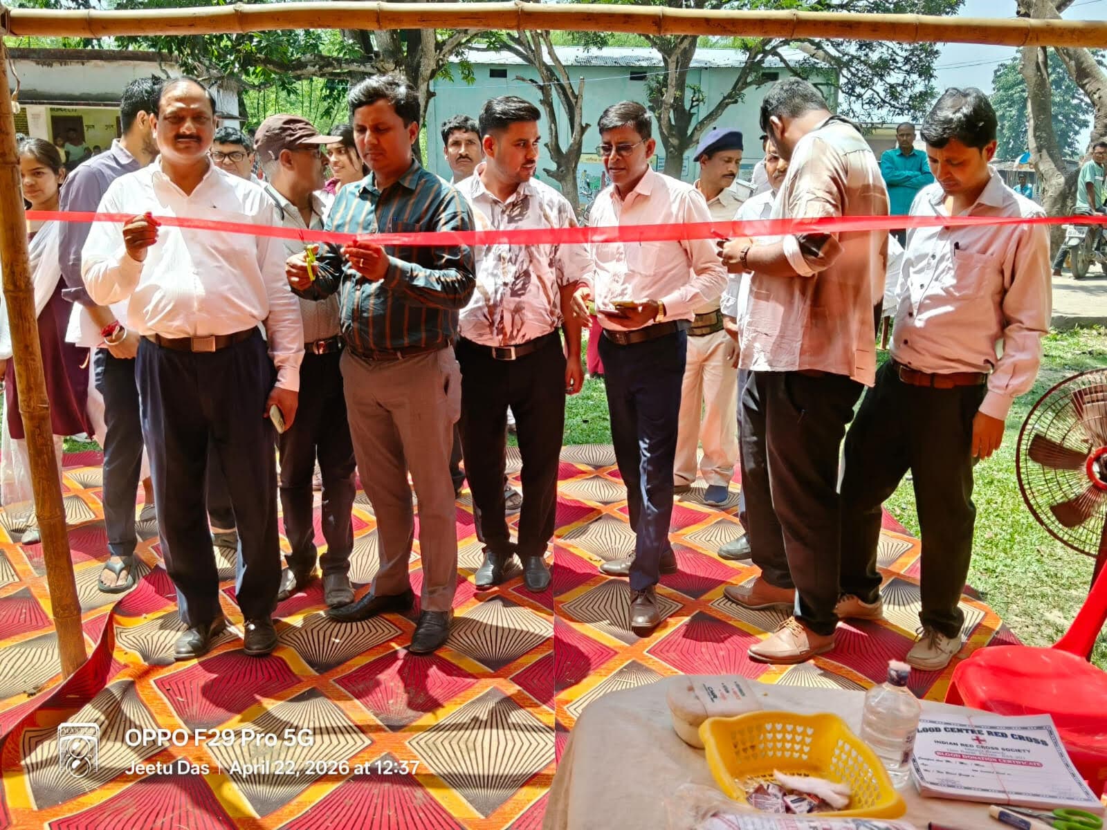 भरगामा में रक्तदान शिविर का आयोजन