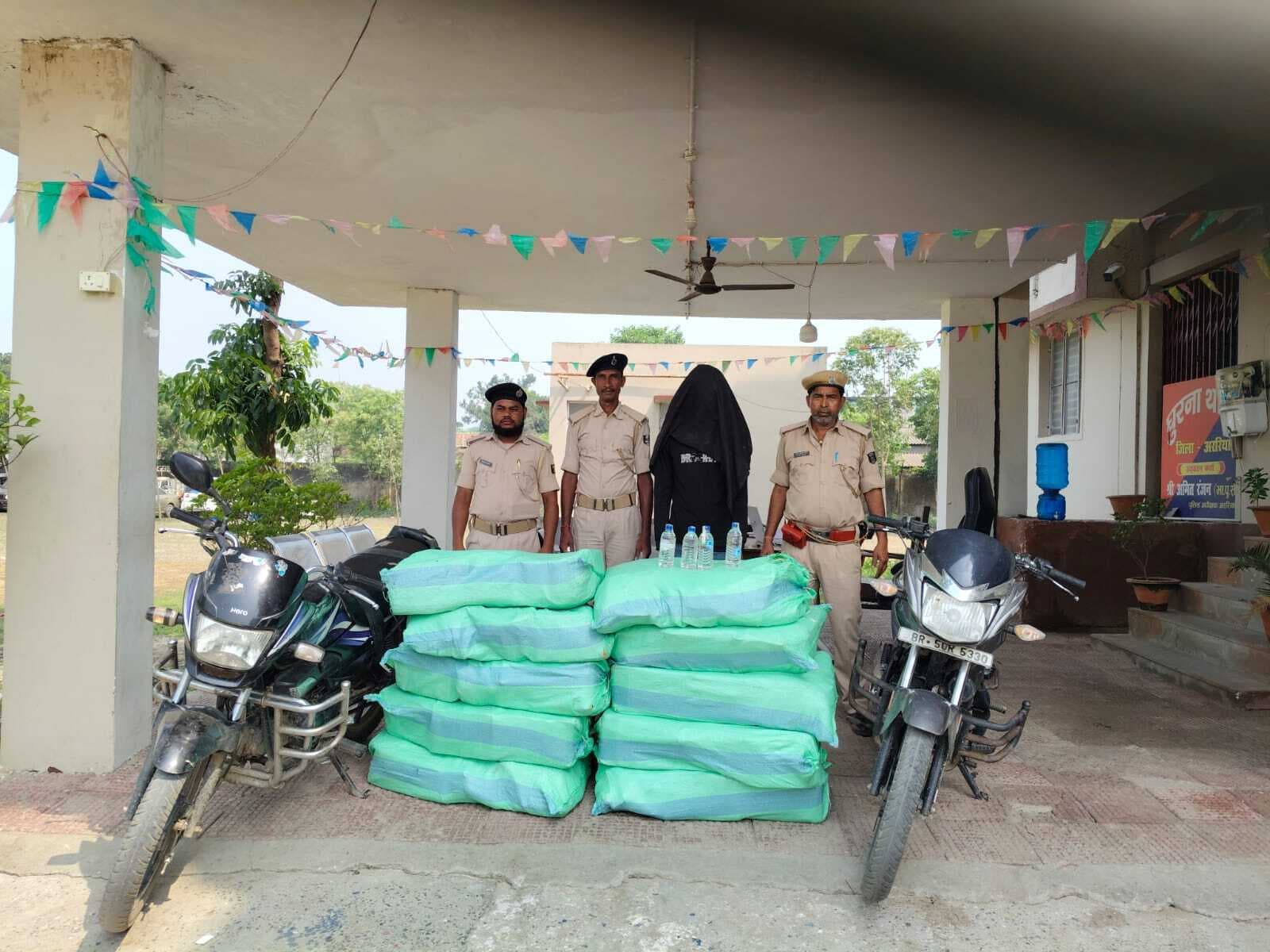 270 लीटर शराब के साथ तस्कर गिरफ्तार