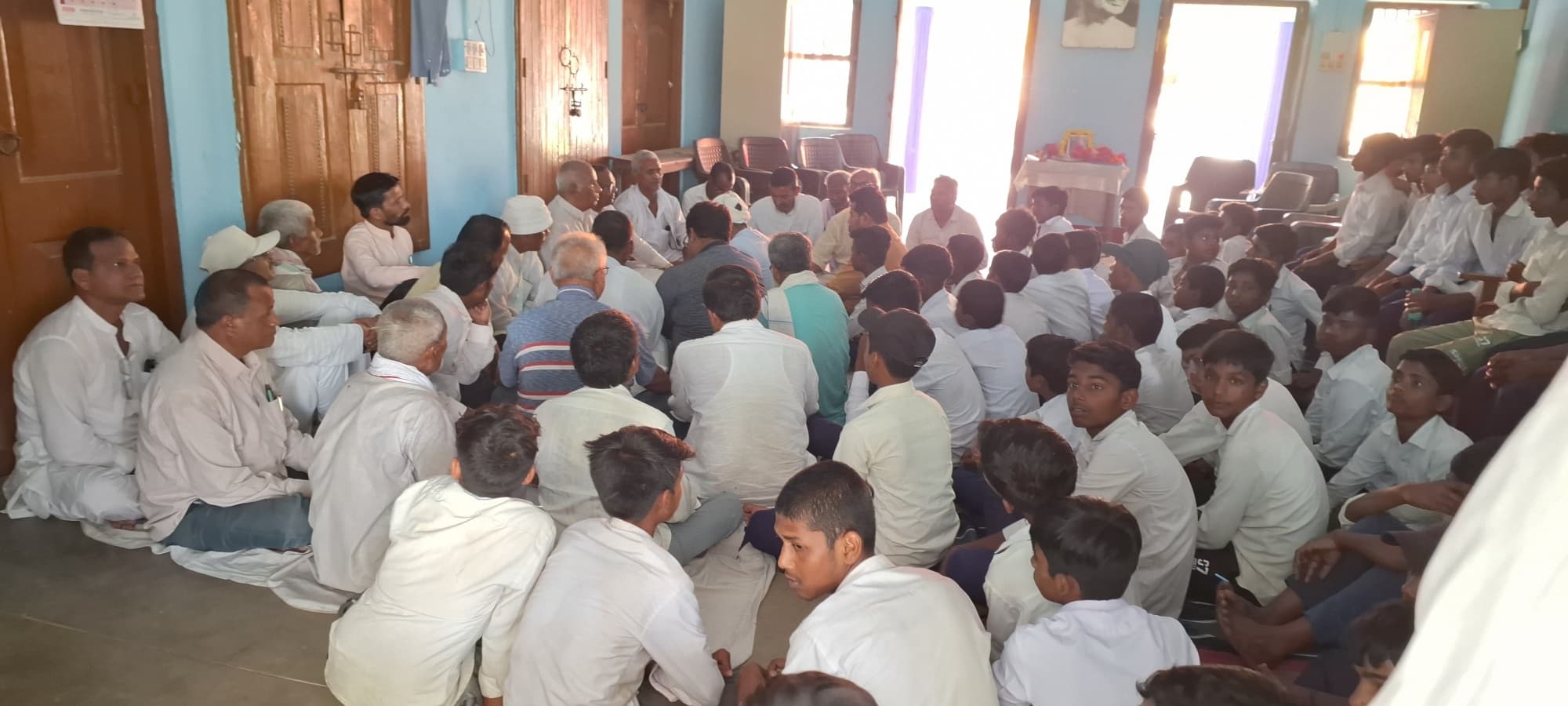 पूर्व मंत्री के निधन पर गांधी घर में शोकसभा कार्यक्रम का आयोजन