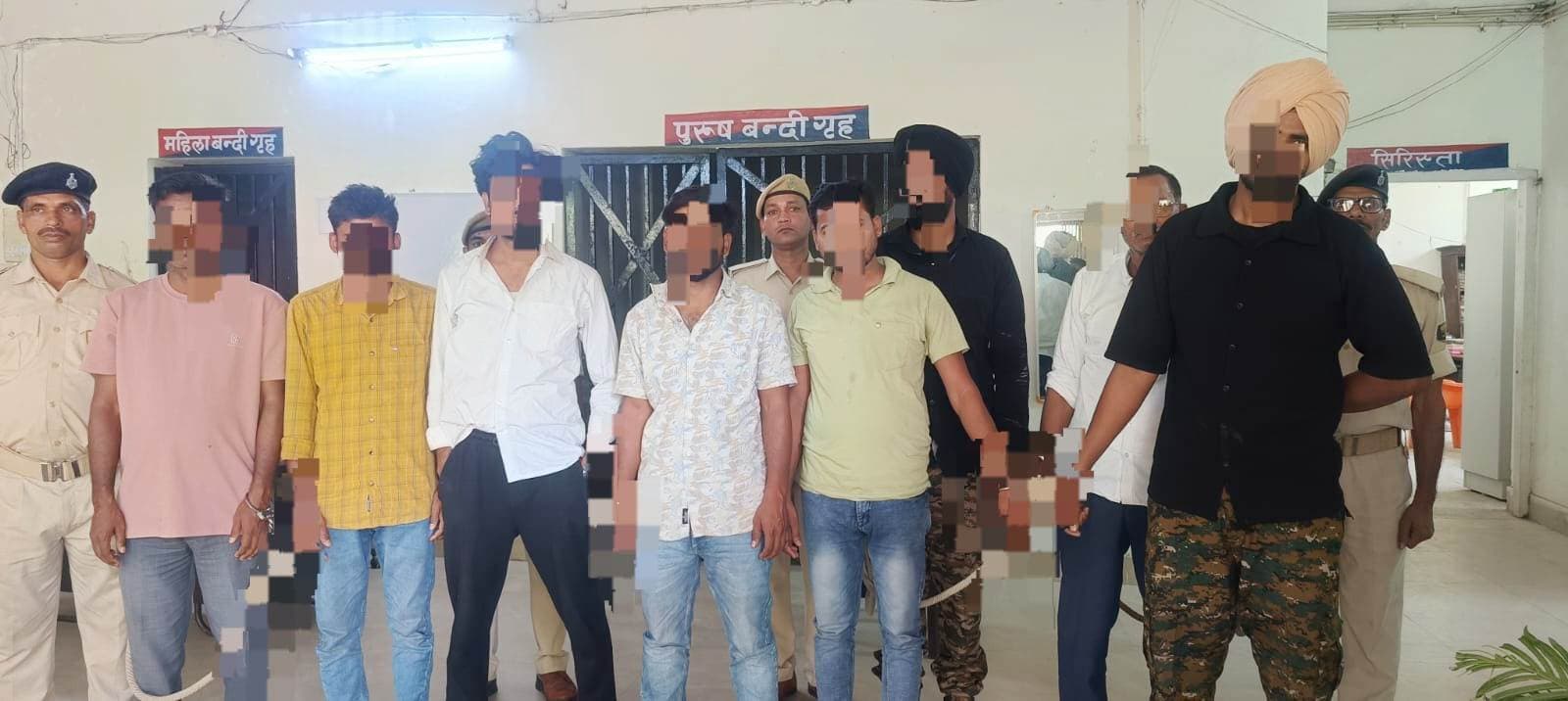 Aurangabad News : जिला अतिथि गृह कांड में प्राथमिकी दर्ज, गिरफ्तार आठ आरोपित गये जेल