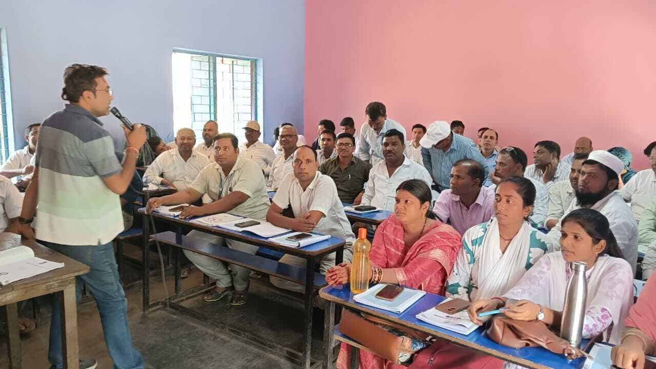 मवि बैसा में जनगणना 2027 को लेकर प्रशिक्षण जारी