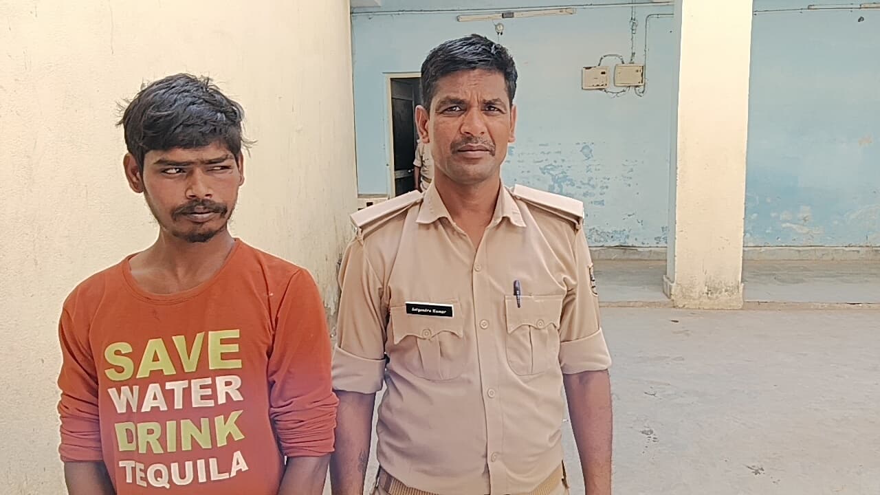 शादी घर से गहने का बैग लेकर भाग रहा चोर रंगे हाथों धराया