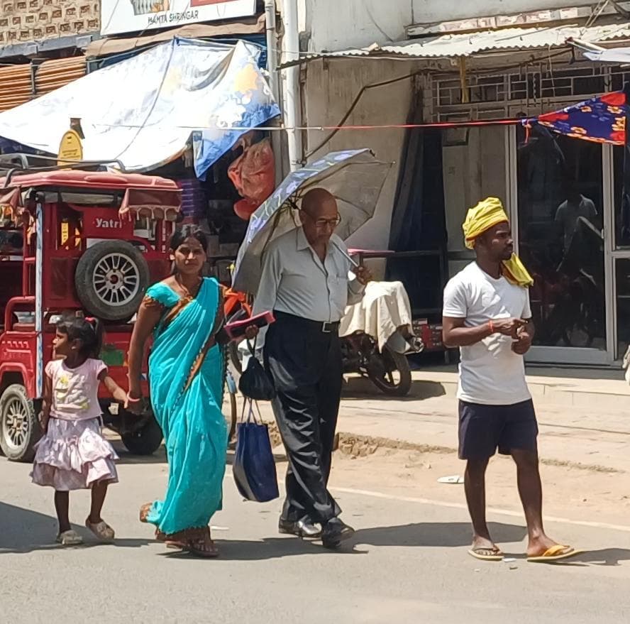 वैशाख, आसमान से बरस रही आग, शहर का तापमान पहुंचा 41डिग्री पर