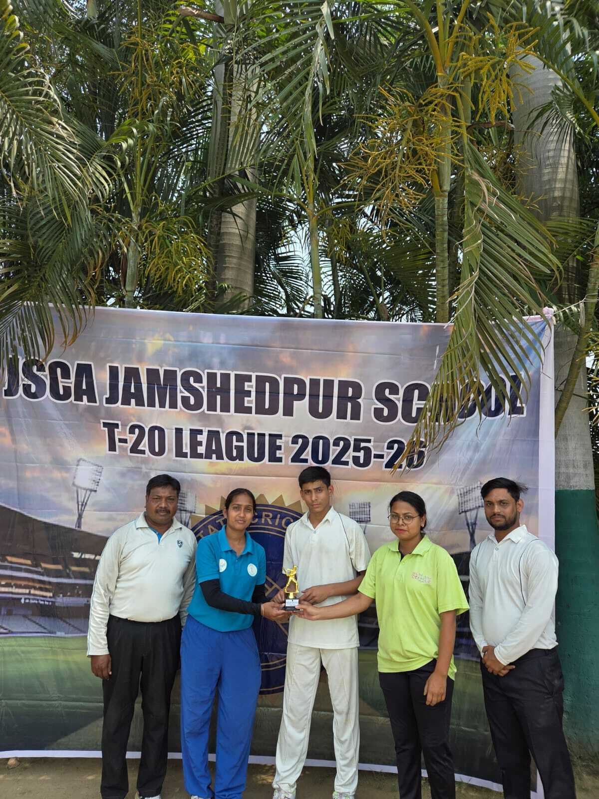 Jsca school league :बेल्डीह चर्च स्कूल की टीम 64 रनों से जीती