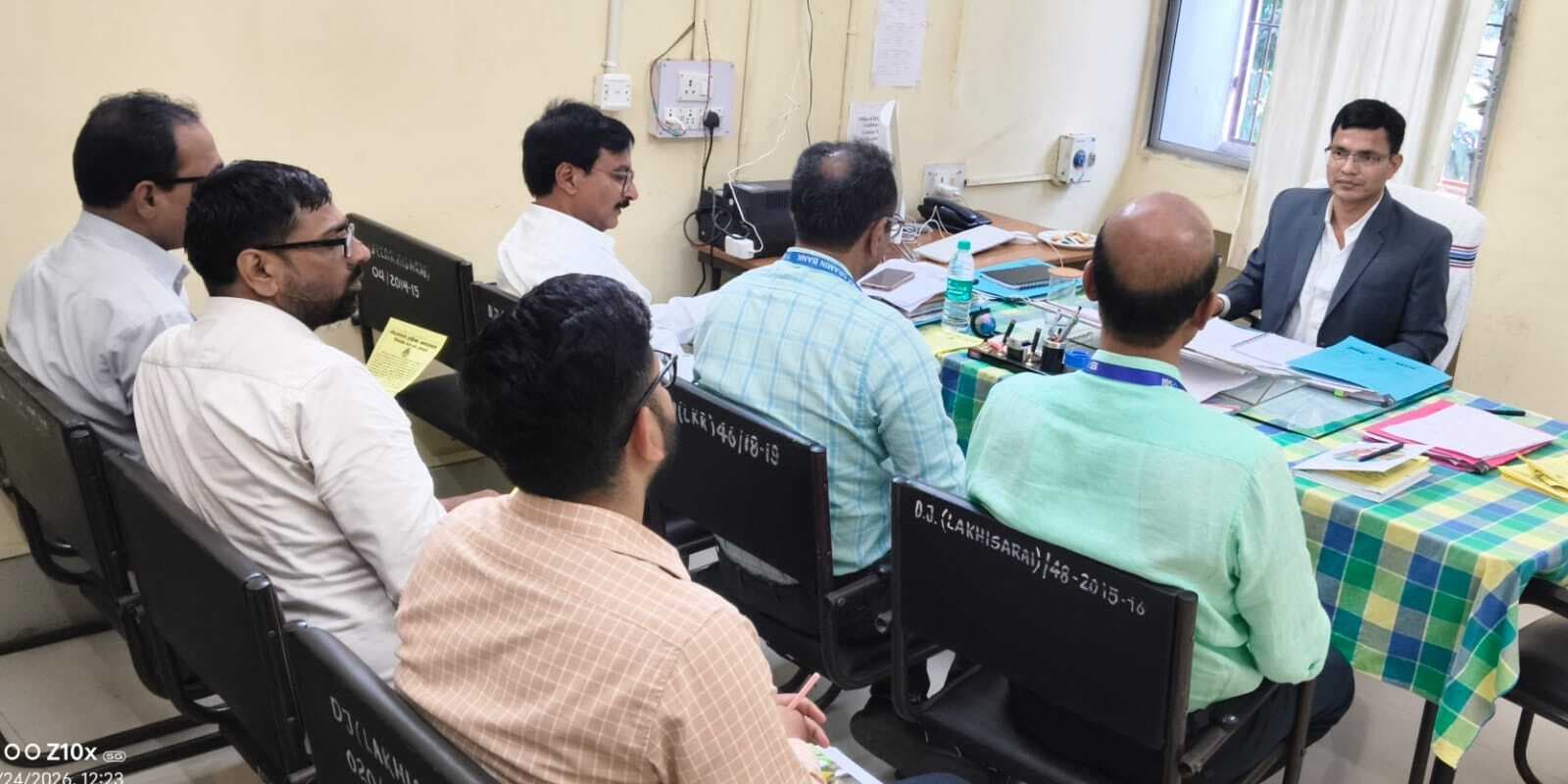 नौ मई को आयोजित होने वाले राष्ट्रीय लोक अदालत की तैयारी जारी