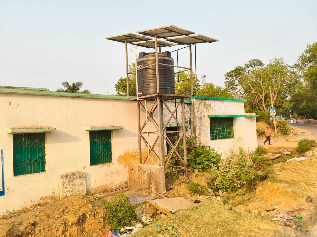 नारायणपुर में सोलर जलमीनार खराब, पेयजल संकट
