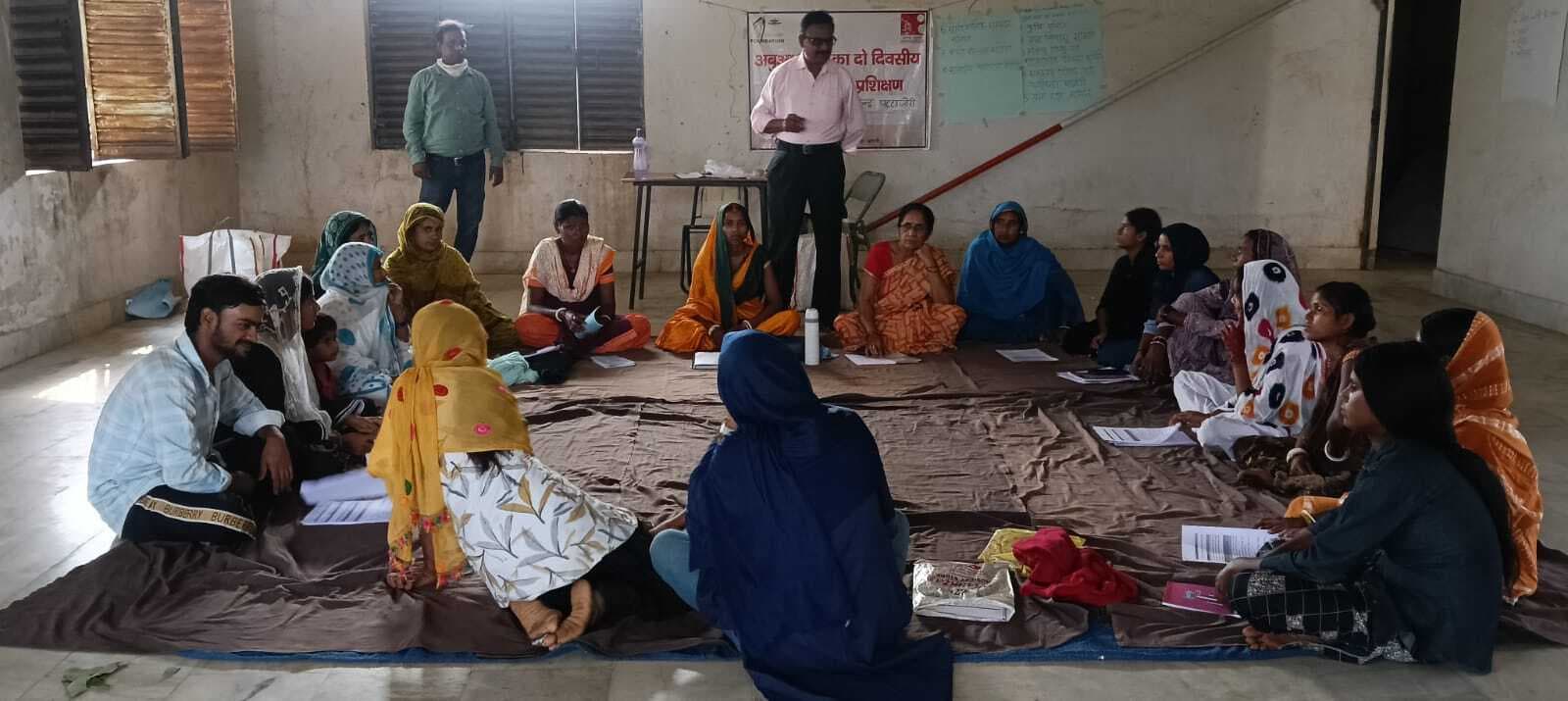 ग्रामसभा में जल जीवन मिशन की दी गयी जानकारी