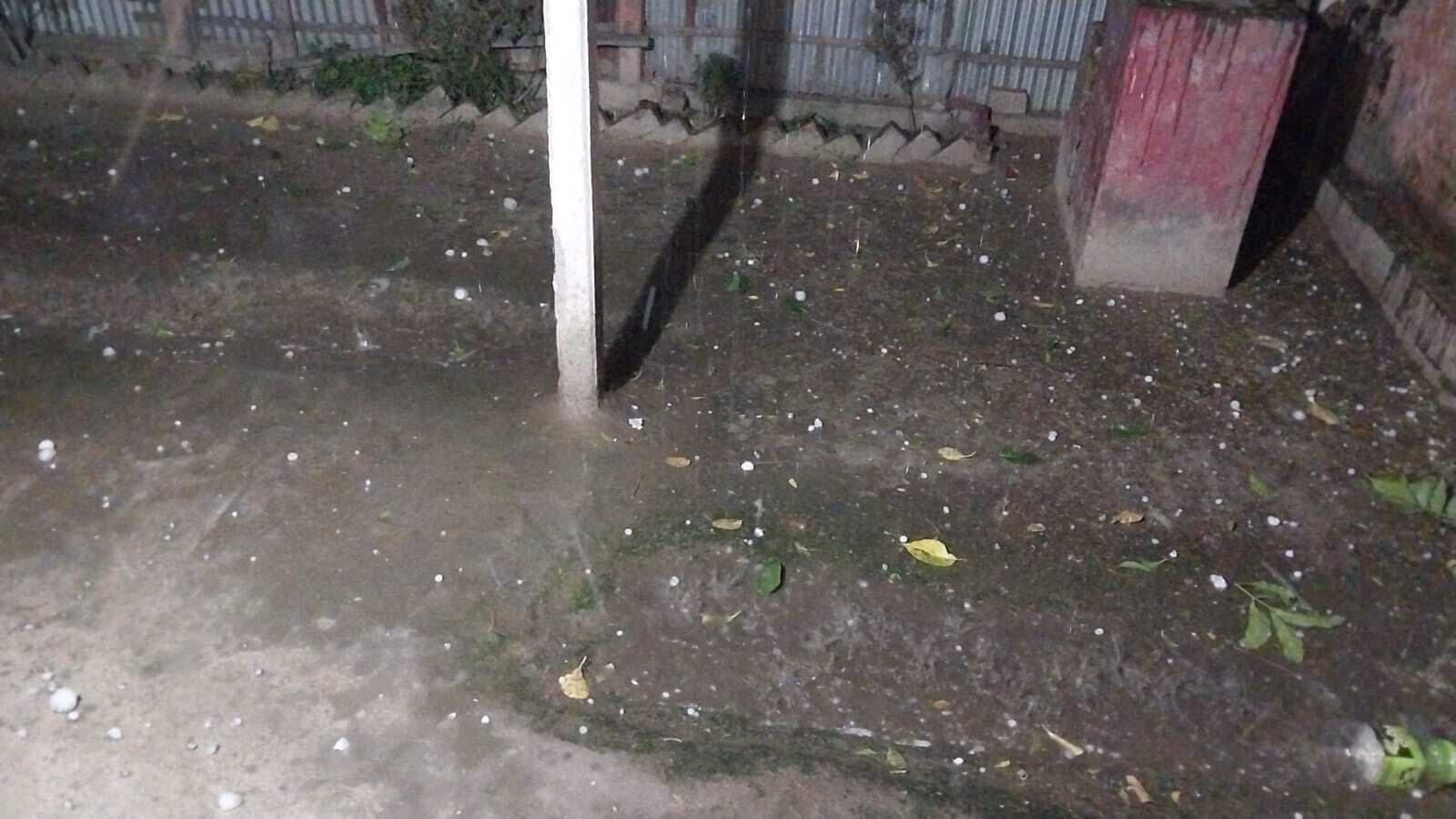 Supaul.सरायगढ़-भपटियाही व राघोपुर में बारिश संग ओलावृष्टि