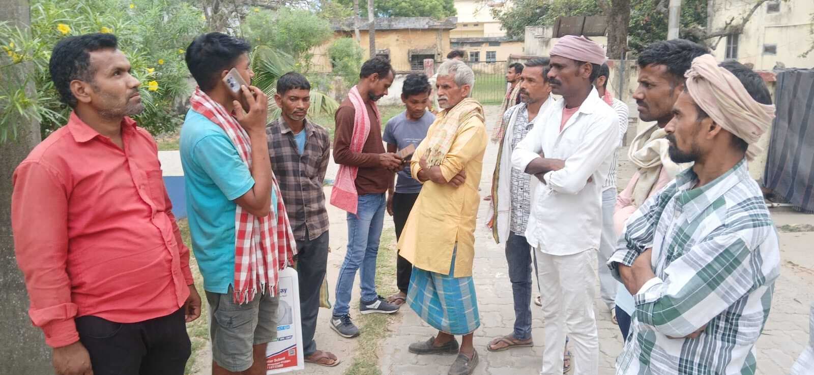 Bhagalpur. सड़क हादसे में घायल राजमिस्त्री की मौत, बाइक चालक फरार