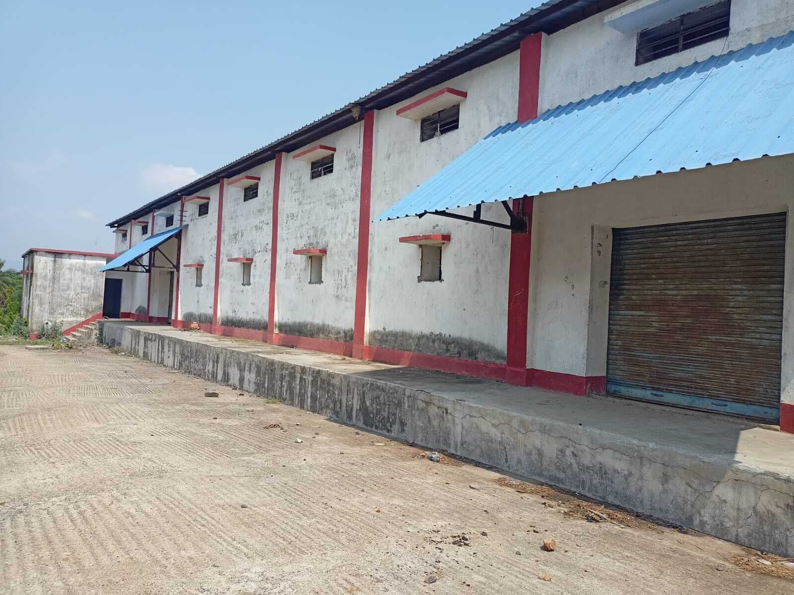 रंगा में करोड़ों की लागत से बना सरकारी गोदाम बदहाल