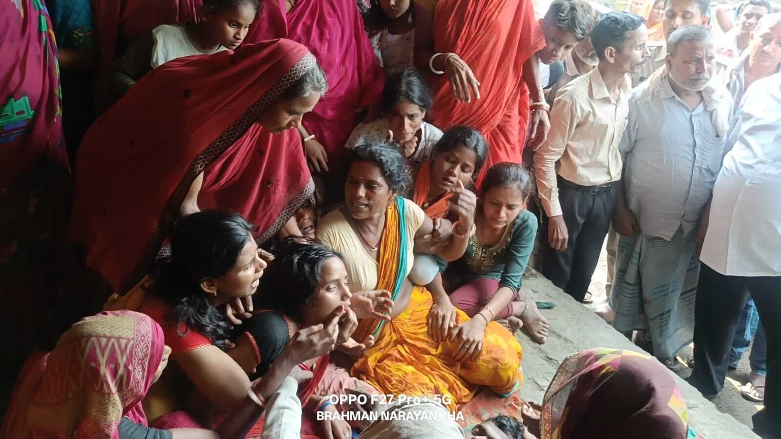 वज्रपात की चपेट में आकर युवक की मौत, चार मासूम बच्चों के सिर से उठा पिता का साया