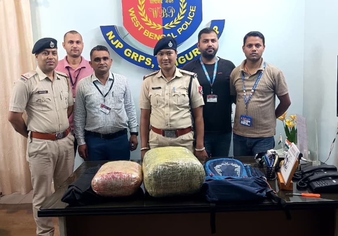 दो दिनों के अंतराल 29 लाख रुपये से अधिक मूल्य का गांजा किया बरामद