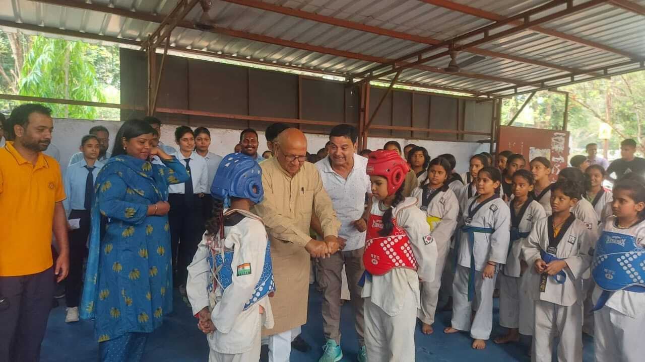 Asmita taikwando : अस्मिता ताइक्वांडो सिटी लीग में 200 खिलाड़ियों ने लिया हिस्सा