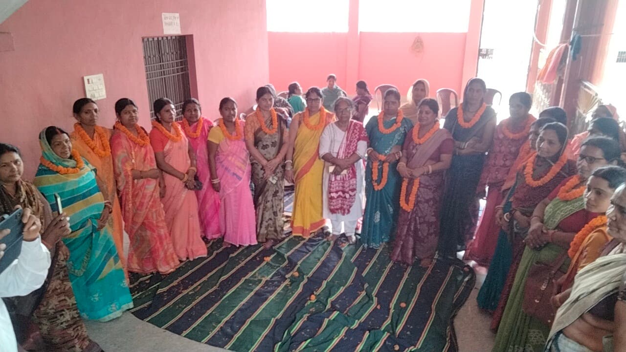 आंगनबाड़ी सेविकाओं की हुई बैठक, वीणा कुमारी यादव बनीं प्रखंड अध्यक्ष