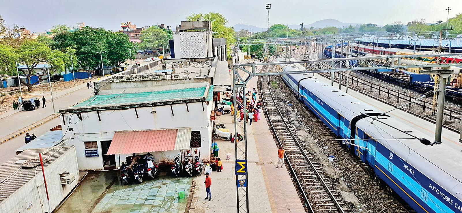 गया जंक्शन पर 20 दिनों का मेगा ब्लॉक, प्लेटफाॅर्म एक बंद