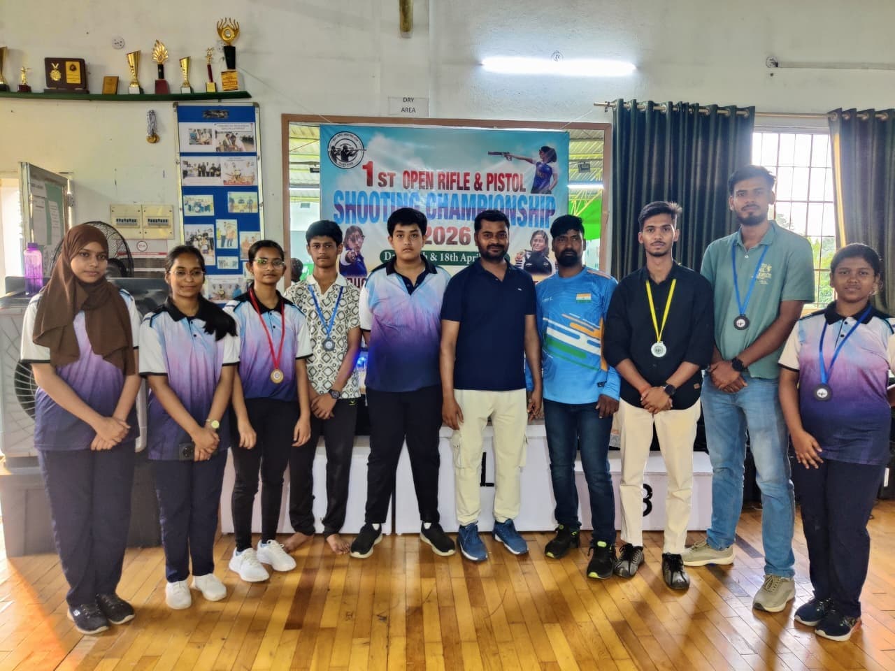 Jamshedpur shooting : काव्यप्ता ग्लोबल स्कूल के छात्रों ने शूटिंग चैंपियनशिप में जीते पदक