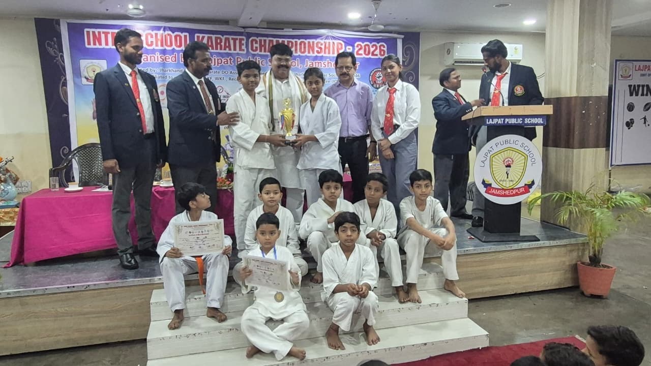 Jamshedpur karate news : इंटर स्कूल कराटे चैंपियनशिप में 22 स्कूल के कराटेकार हुए शामिल