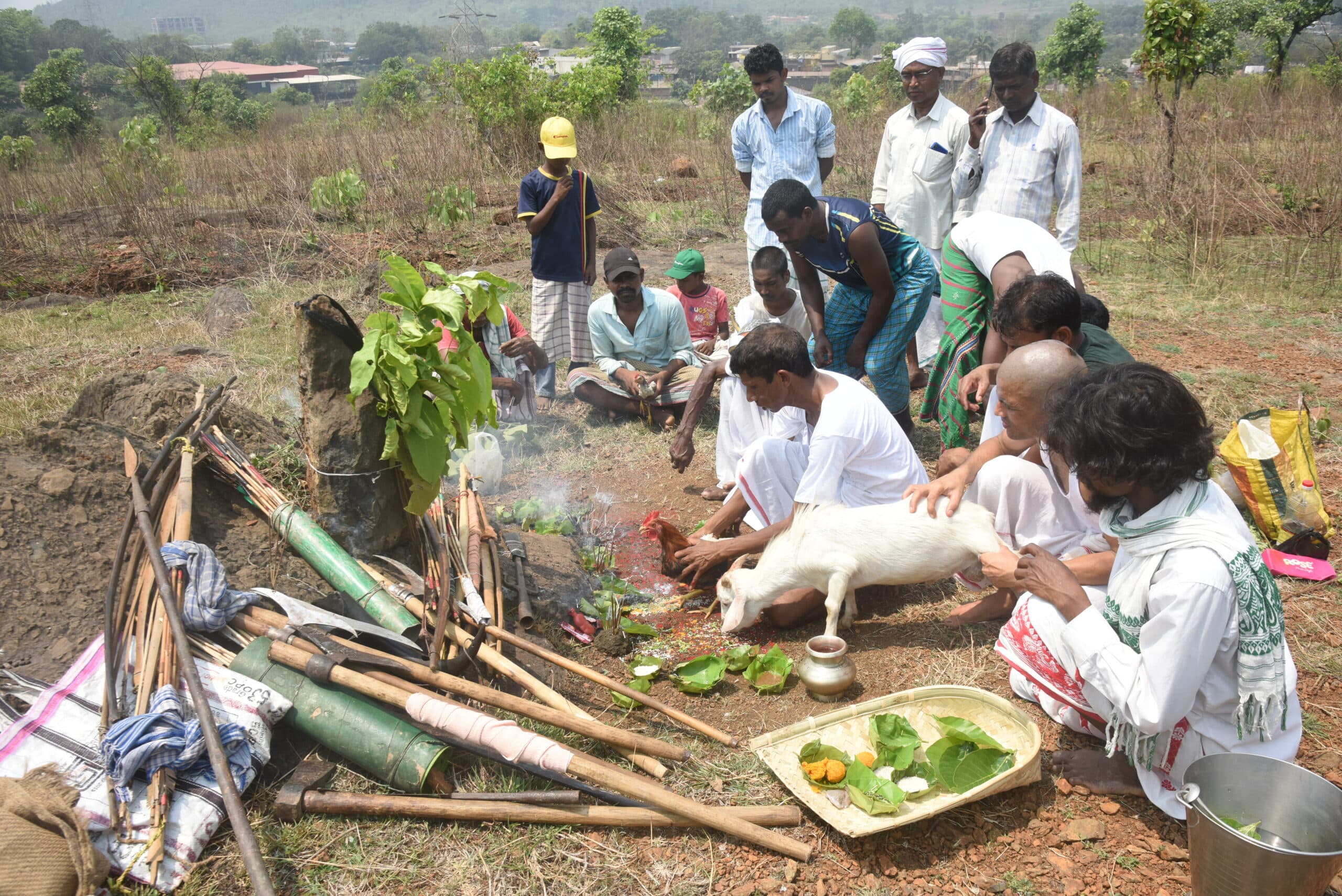 jamshedpur news : पारंपरिक हथियारों की हुई पूजा, दलमा में सेंदरा आज