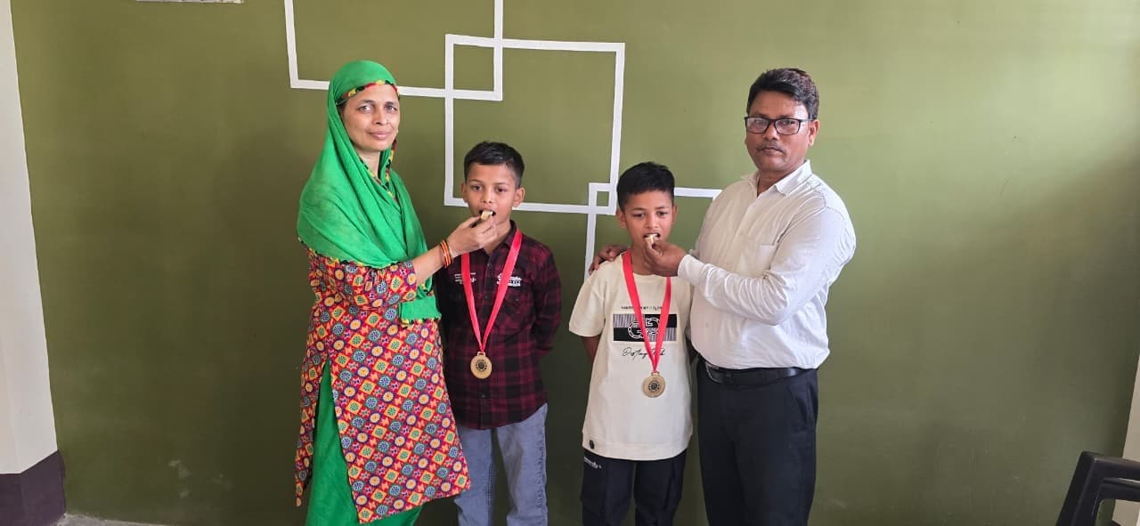 किक बॉक्सिंग में कोटसा गांव के दो सगे भाइयों ने जीता गोल्ड मेडल