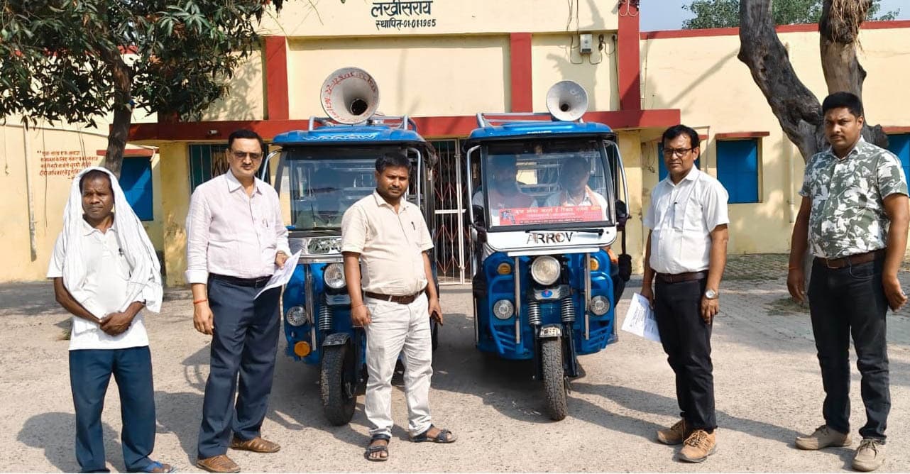 सूर्यगढ़ा में जनगणना 2027 को लेकर प्रचार वाहन रवाना