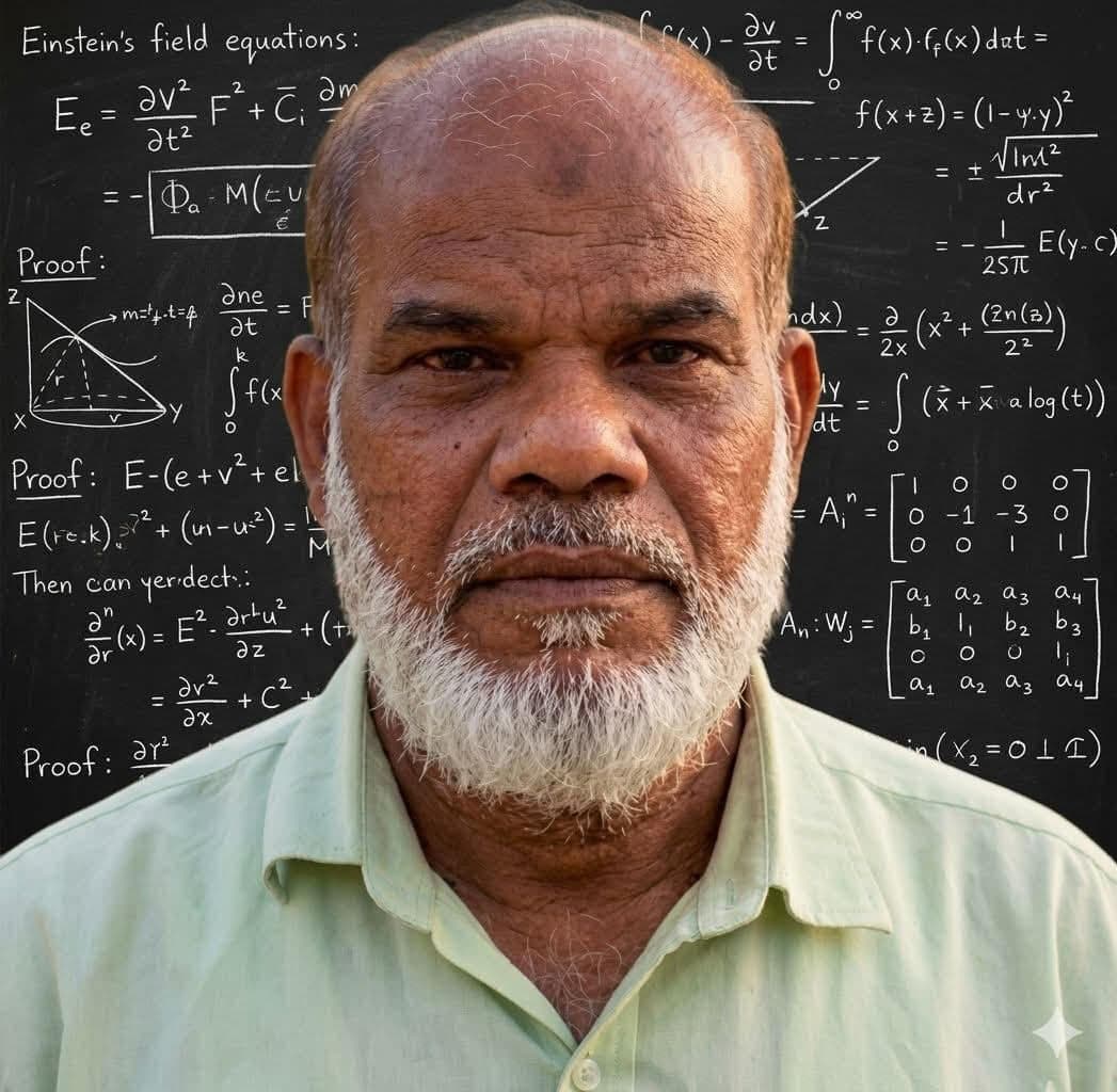 गणित के जाने-माने शिक्षक मसूद आलम के निधन से  शोक