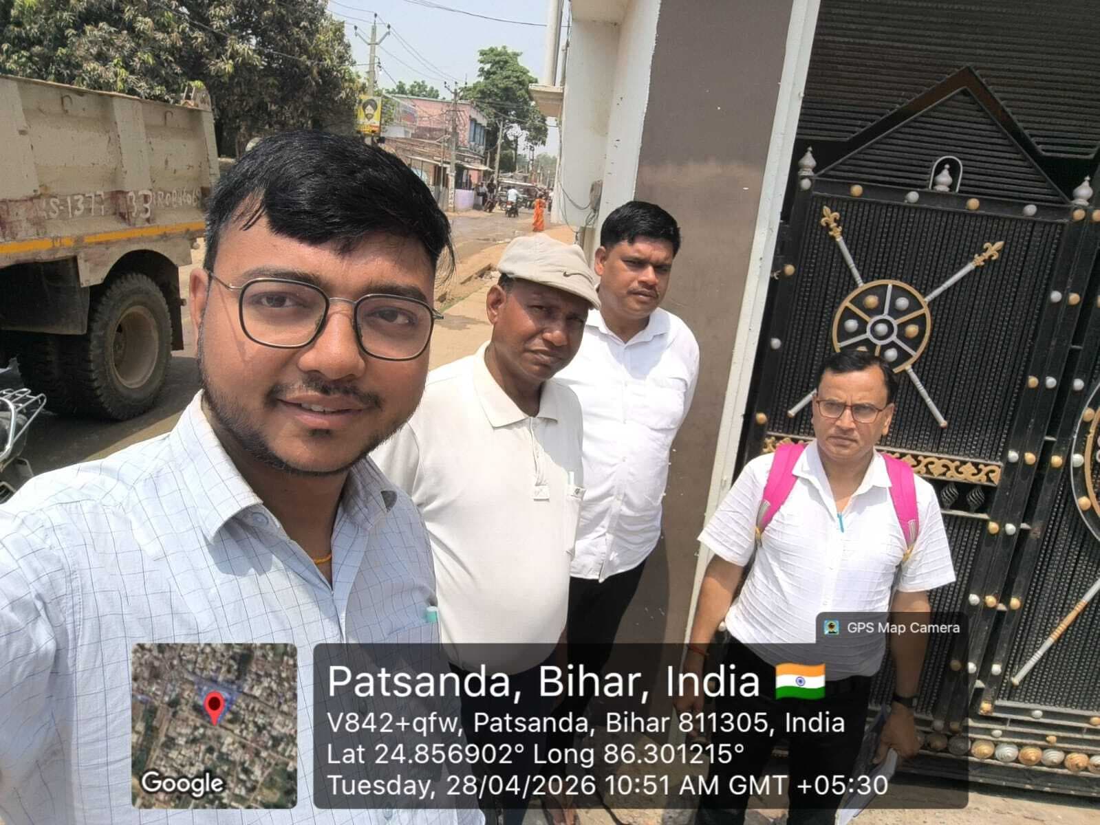 Jamui जनगणना 2027 को ले गिद्धौर के पतसंडा में मकान गणना शुरू