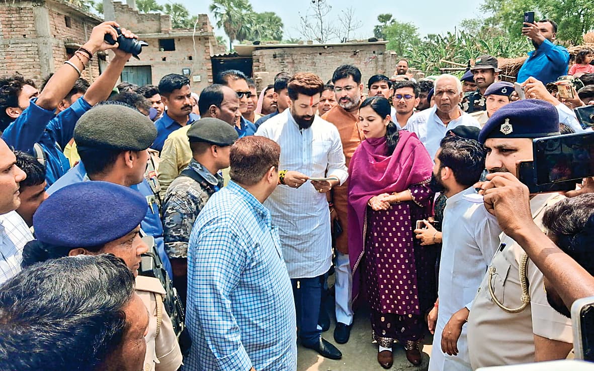 सीएम सम्राट अच्छे व्यक्ति,  राज्य के विकास के लिए गंभीरता से कर रहे काम : चिराग