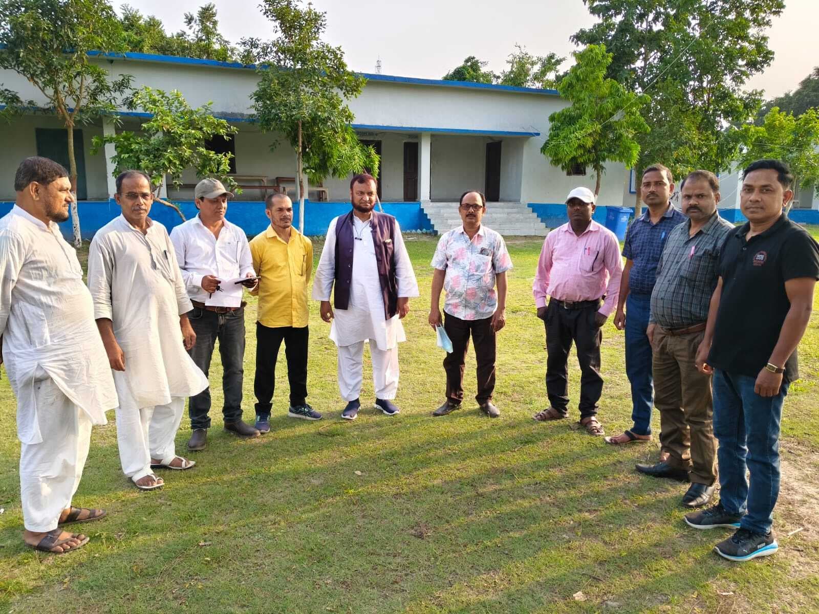 विभिन्न समस्याओं को लेकर शिक्षक संघ ने किया बैठक का आयोजन