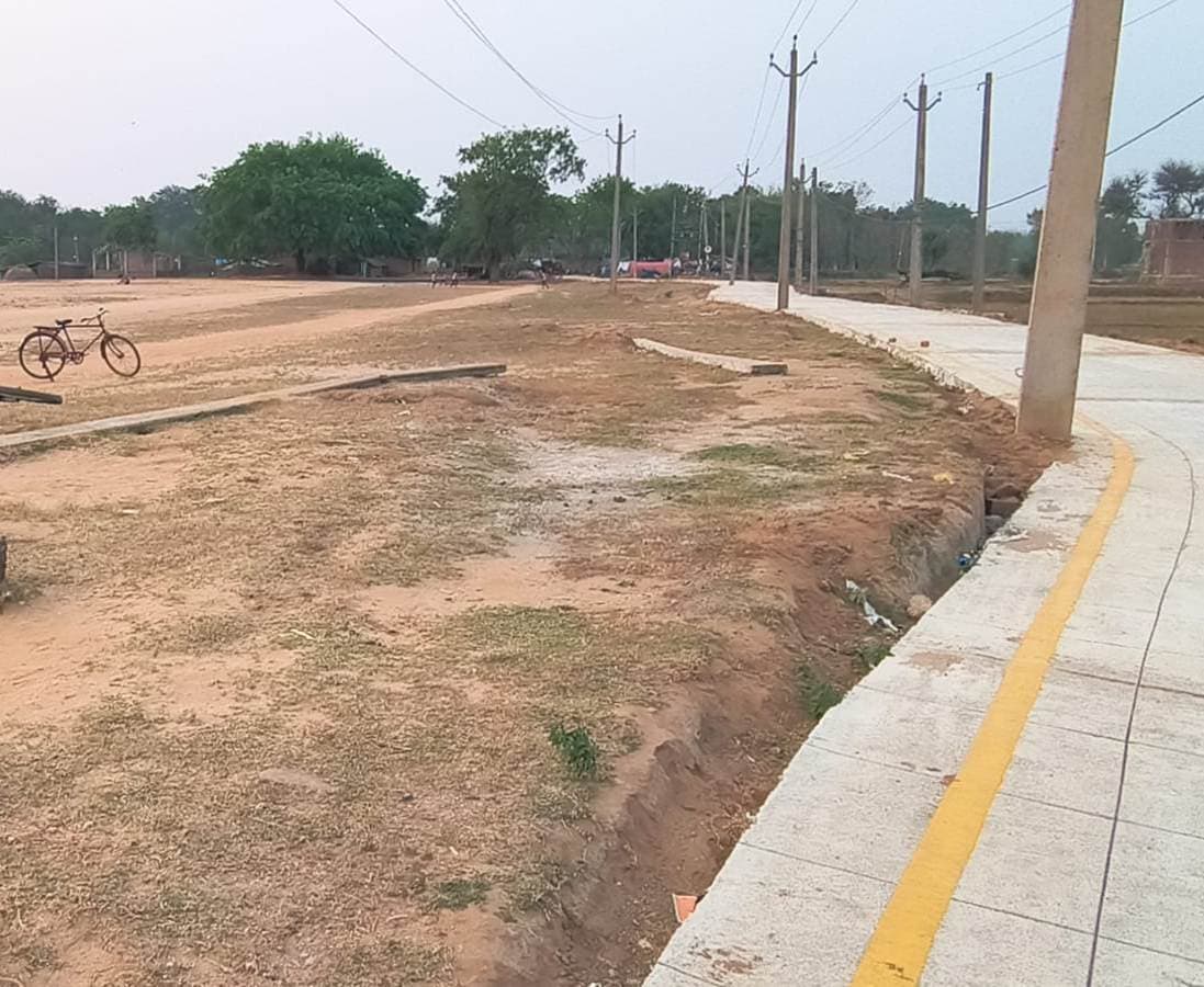 जल-जीवन-हरियाली योजना के हजारों पौधे व बांस के गेबियन गायब