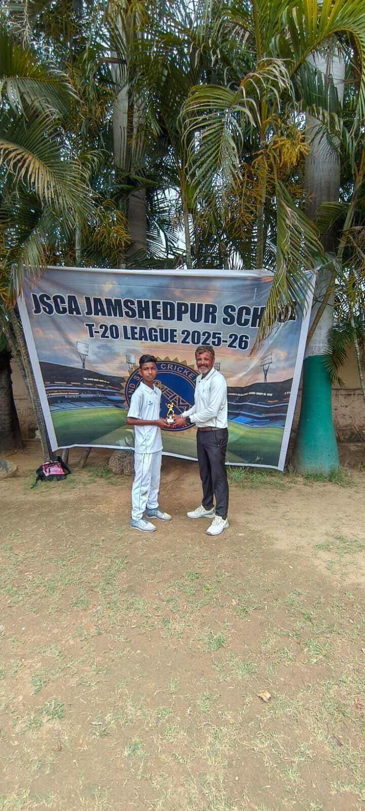Jsca school league: साकची हाई स्कूल ने आरके मिशन को किया पराजित
