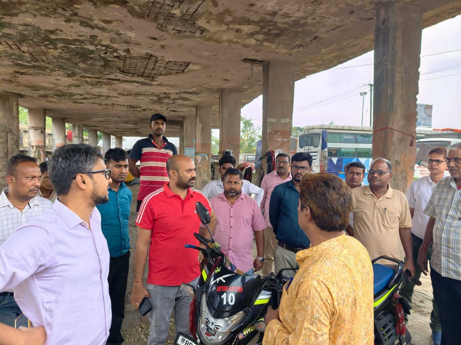 दो दिनों में शुरू होगा बलुआही बस स्टैंड का निर्माण कार्य, यात्रियों को मिलेगी सुविधा