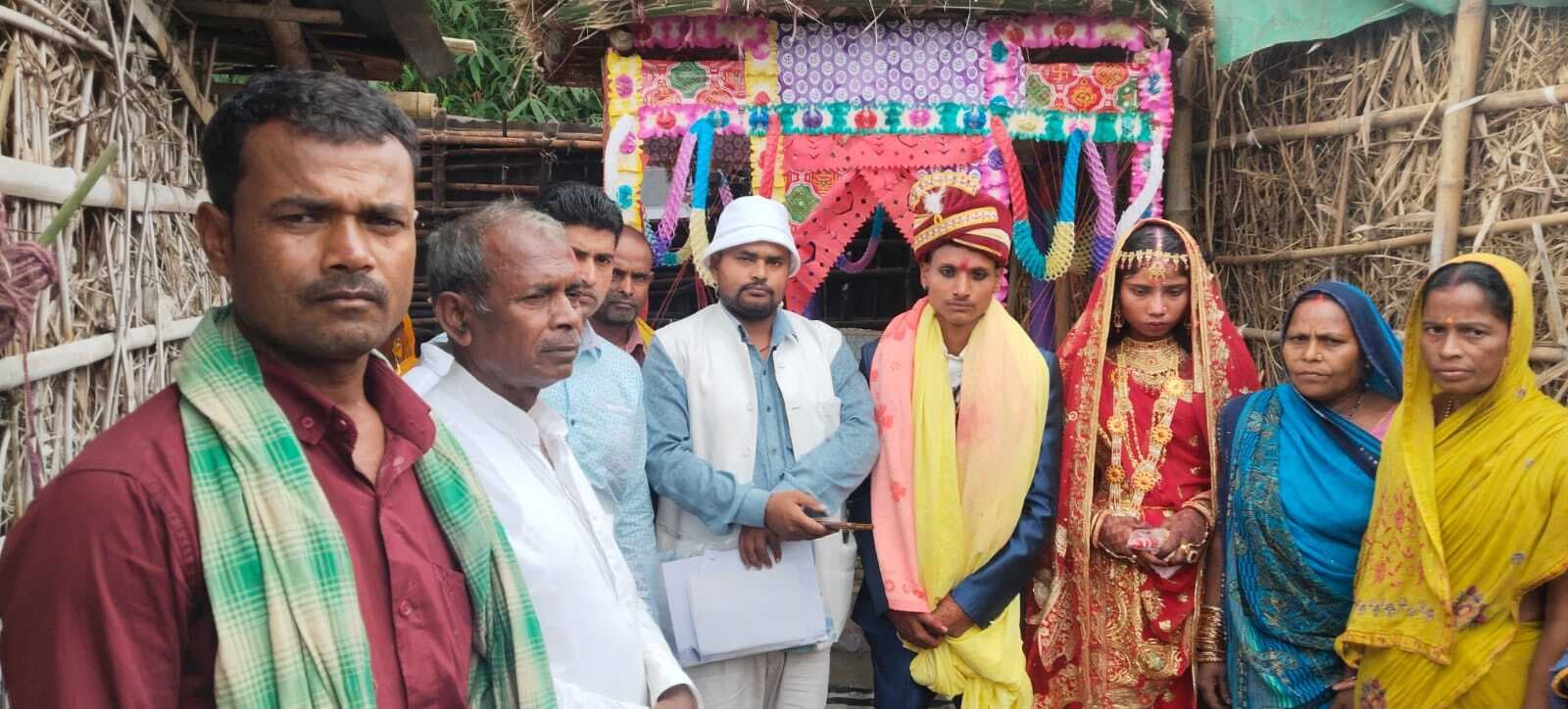 सहयोग के उठें हाथ तो गरीब परिवार के घर बजी शहनाई