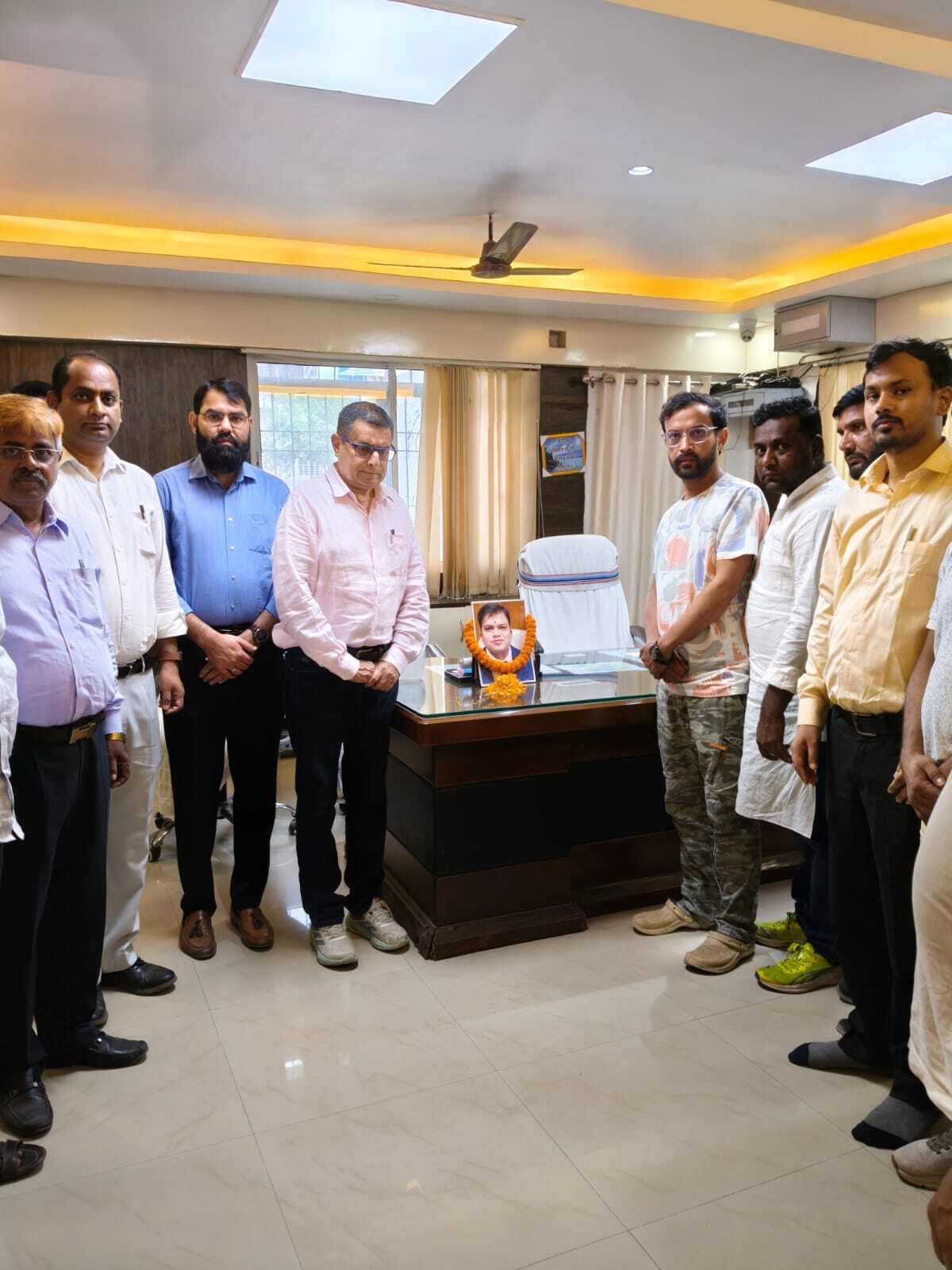 SAHARSA सुल्तानगंज में पदस्थापित कार्यपालक पदाधिकारी की निर्मम हत्या पर नगर निगम में हुई शोकसभा