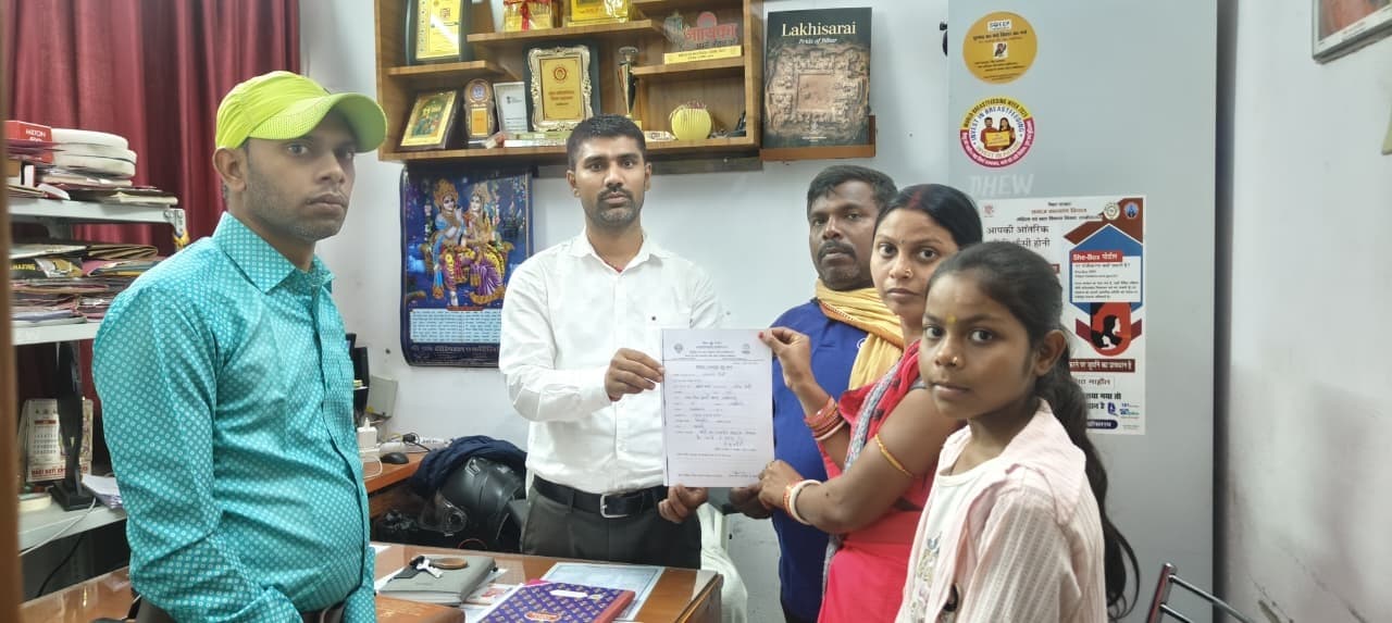 महिला सशक्तीकरण कार्यालय की पहल से तन्नू का कस्तूरबा विद्यालय में हुआ नामांकन