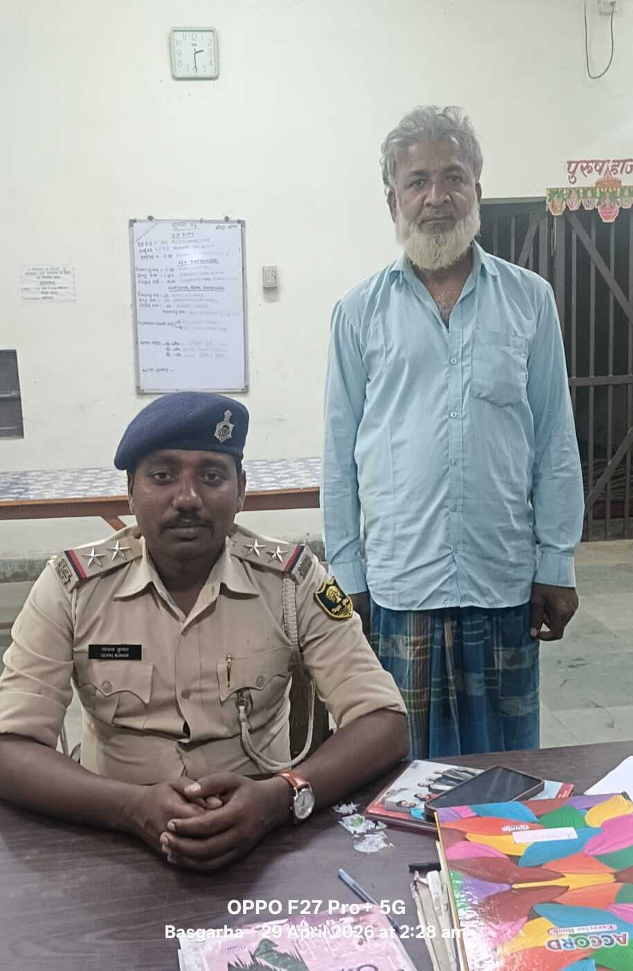 वारंटी को पुलिस ने किया गिरफ्तार, न्यायिक प्रक्रिया शुरू