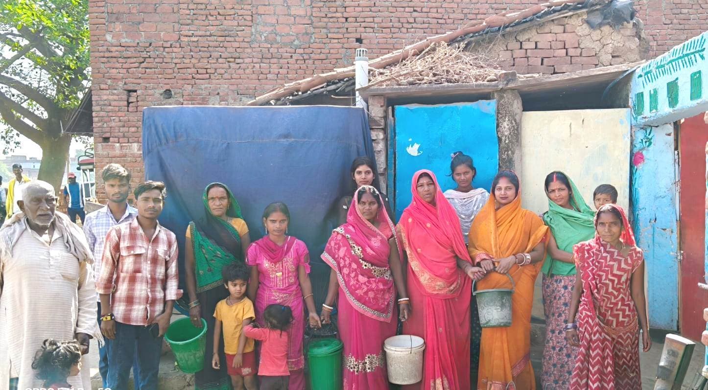 भीषण गर्मी में 20 दिनों से नल जल योजना ठप, पानी के लिए मचा हाहाकर