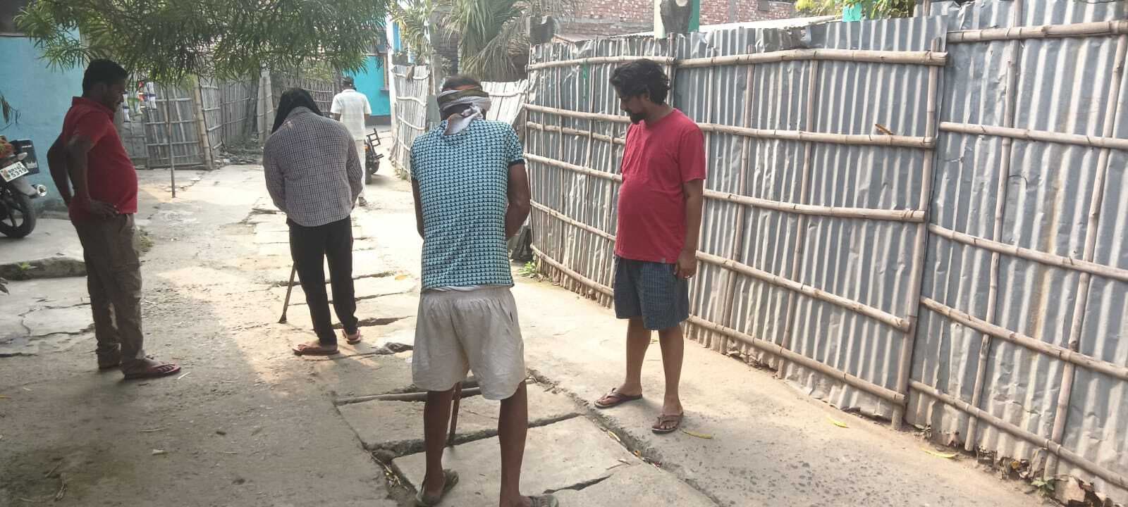 अस्पताल गली में जर्जर नाला-सड़क का कराया गया जीर्णोद्धार