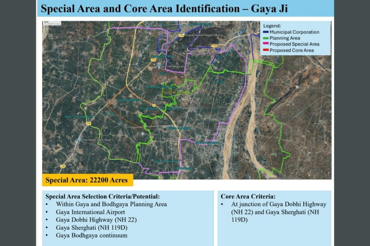गयाजी में 1629 एकड़ में डेवलप होगी ग्रीनफील्ड सैटेलाइट टाउनशिप, जमीन की खरीद-बिक्री पर रोक