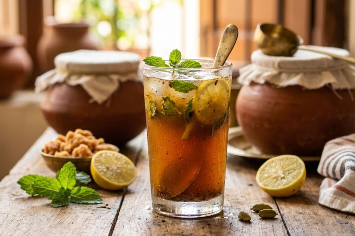 सिर्फ 5 मिनट में बनाएं देसी गुड़ का शरबत, सेहत भी स्वाद भी